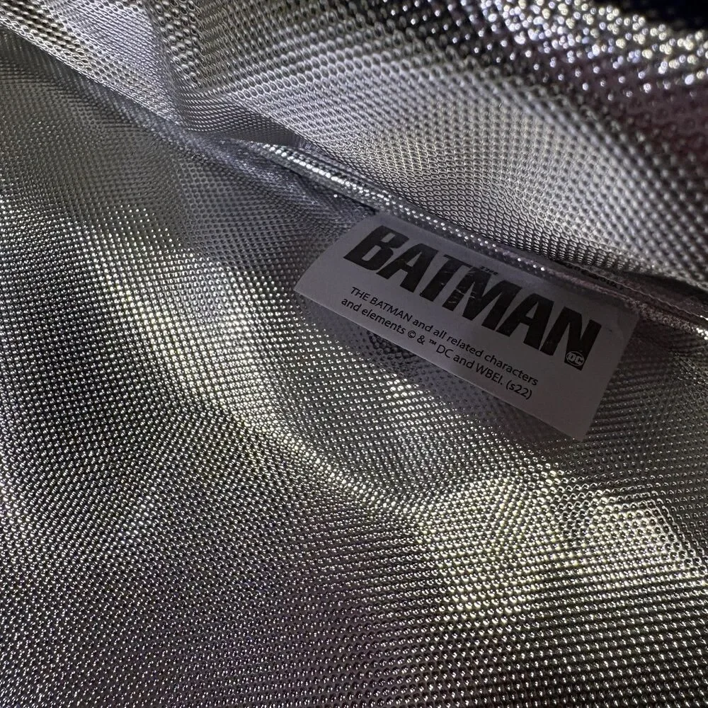 Batman Insulated Lunch Tote Box Kids Black Red “I Am The Shadows” DC Comics